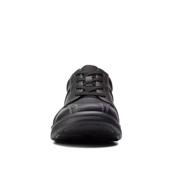 Clarks Bradley Walk blk Tumbled Leather main image 6